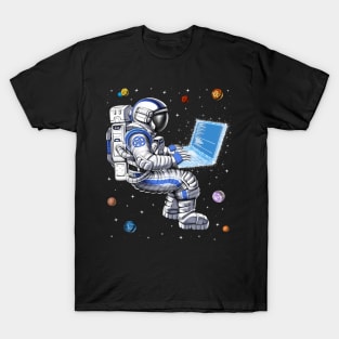 Space Astronaut Programmer T-Shirt